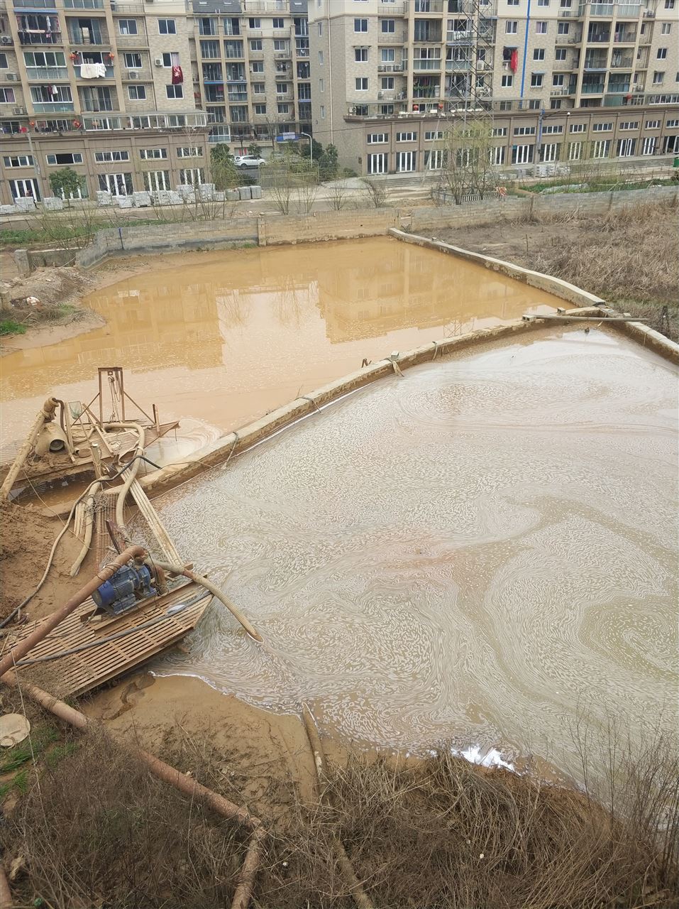 略阳沉淀池淤泥清理-厂区废水池淤泥清淤