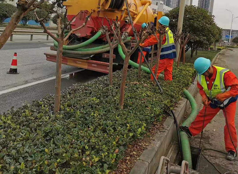 略阳市政管道清淤